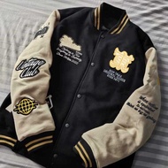 MRVIN. Varsity Baseball Jacket FULL EmbroideredOriginal. Men's Baseball Jacket Men's Varsity Jacket