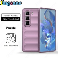Jingsanc cho Infinix Hot 50 Pro vỏ điện thoại Ốp lưng silicon bọc hoàn toàn sang trọng chống sốc chố