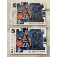 [WOW LOT 2 MINT] ELGIN BAYLOR RIP 2017 DONRUSS OPTIC HALL KINGS NBA CARDS BestBuy Lakers