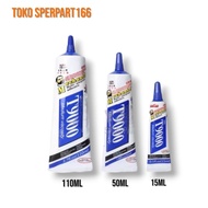 LAYAR MECHANIC T9000 WHITE LCD GLUE 15Ml/ 50ML 110ML TOUCH SCREEN ADHESIVE