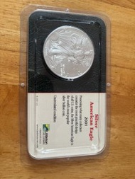 2001 美國鷹揚1盎司銀幣