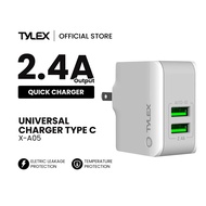 TYLEX X-A05 2 USB 5V / 2.4A Quick Universal Charger