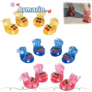 ARMARIO Pet Shoes, Cool Multi-Size Pet Jelly Shoes, Creative Breathable Silicone Cat Dog Shoes Pet