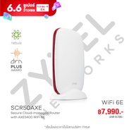 ZYXEL SCR 50AXE เราเตอร์ WiFi 6E AXE5400 Tri-Band, Secure Cloud-managed Router **ของแถมฟรีไม่มีประกัน**