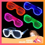 Pjj - F5485 LED Neon Light Glasses / DJ Glasses / Luminous LED Light Glasses / Colorful LED Glasses 