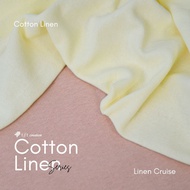 1 Yard of Cotton Linen and Linen Cruise Fabric | 100% Cotton | Cool Breathable Sweat Absorbent