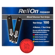 ReliOn Premier Blood Glucose Test Strips | Blood Glucose Test Strips | Test Strips for Diabetes | Bl