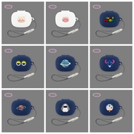 for B&O Beoplay EX/Beoplay Eleven Earphone Silicone Case Cute Shark Earbuds Waterproof Shockproof So