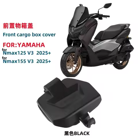 For Yamaha NMAX Turbo V3 2025+ Waterproof Side Bag Cover USB Port NMAX155 V3