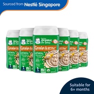 [1 Carton] Gerber Organic Oatmeal Baby Cereal Assorted (6x227g)