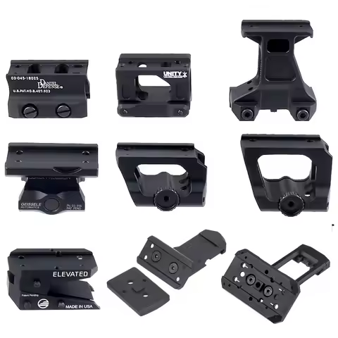 UNITY Fast Riser Mount For Aimpoint T1 T2 Duty RDS Red Dot Sight Optic Scope Mount Optic Bracket Sig
