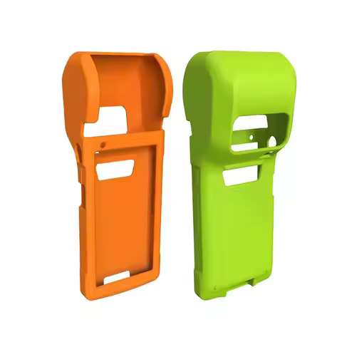 Soft silicone protective case for Sunmi V2S Handheld POS thermal printer Screen protector