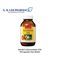 CLEARANCE - Kordel's Glucosamine 550 mg 90 CAPSULES ONE BOTTLE (EXP: 31-OCT-2025)