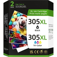 305 XL Printer Ink Cartridge (Black and Color) -Compatible HP 305 XL |   Suitable for HP DeskJet 270