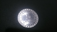 UANG KOIN ASLI 5 RUPIAH PERAK 1979