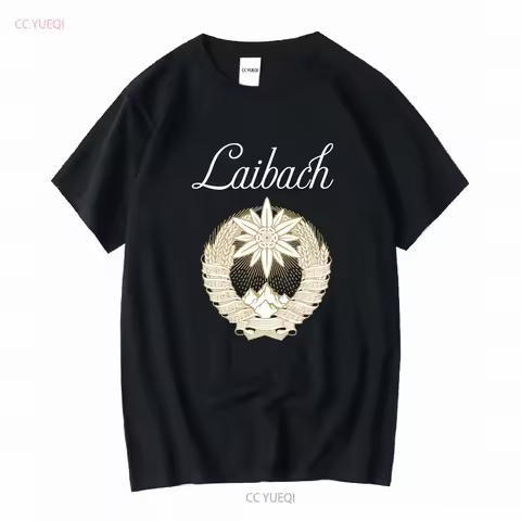 LAIBACH THE SOUND OF MUSIC NEW RED T SHIRT long or short sleeves vintage Washed designer clothes fas