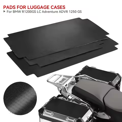 New Motorcycle Trunk Sticker Side Case Pads Pannier PVC Cover Set For BMW R1200GS LC Adventure ADV R