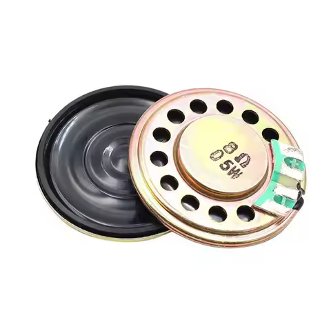 5PCS 0.5W 8R Horn Speaker Diameter 32mm Sound Amplifier 0.5 Watt 8ohm Thickness 5MM Loudspeaker for 