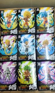 日版 龍珠 超 WCF Burst  dragon ball 孫悟空 菲利 孫悟飯 比達 黑悟空 布洛尼