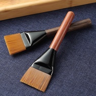 Tea tray black ebony wood electric wood tea brush, large cleaning tea brush, non-shedding nylon tea 