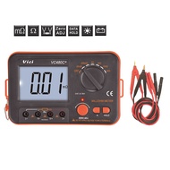 ดิจิตอล Milli-โอห์มมิเตอร์ VC480C + จอแบ็คลิสต์ LCD 4สายความต้านทานต่ำมัลติมิเตอร์6ช่วงความแม่นยำ0.0