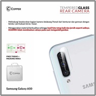 Samsung Galaxy A50 - COPPER Tempered Glass Camera
