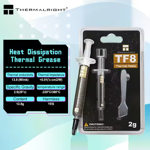 Thermalright TF8 2g/5.8g/12.8g High Performance CPU/GPU Heat Dissipation Thermal Grease 13.8 THERMAL