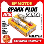 100% ORIGINAL Plug NGK C6HSA For EX5 / DREAM / KRISS