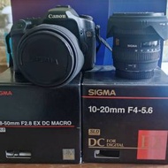 Canon 50D 連Sigma 兩鏡18-50mm&amp;11-22mm
