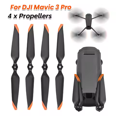 2 Pairs 9453T Propeller Quick Release Foldable Props Blade Light Weight Prop for DJI Mavic 3 Pro/Mav
