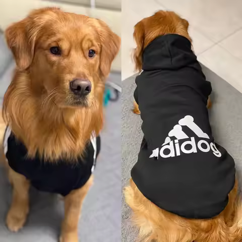 3XL-9XL Sport Pet Dog Clothes for Small Medium Big Large Dogs Cotton Hooded Sweatshirt Hot Selling W
