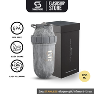 SHAKESPHERE Tumbler Wall Steel Concrete Protein Shaker 700ml แก้วน้ำพกพา แก้วเชคเกอร์ เขย่าเวย์โปรตี