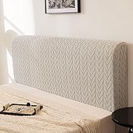 HOMETHREADS Stretchable Lycra/Velvet Headboard Cover | Soft, Dust-Proof & Wrinkle-Resistant Bed Back