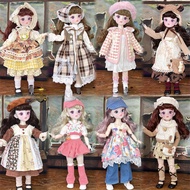 30cm doll loli girl naked 1/6 BJD dress  princess children's birthday gift