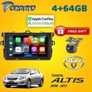 Toyota Altis 08-13 9" Android Player 4+64GB