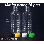 Botol Plastik 500 ml / Botol Plastik Jus 500 ml