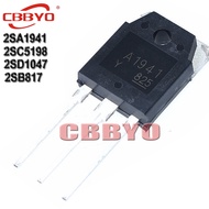5PCS 2SA1941 2SC5198 2SD1047 2SB817 A1941 C5198 D1047 B817 TO-3P Brand New Ready Stock