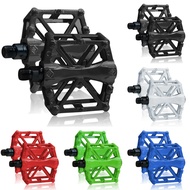 Aluminum Antiskid Mountain Bicycle Pedals Road BMX Fixie Bikesflat Bike Pedals 9/16 inch Ultra-Light