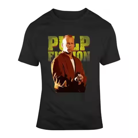 Butch Pulp Fiction Fan Bruce Willis Movie T Shirt
