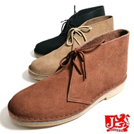 Original JOHNSON men classic leather half cut shoes desert boot |kasut kuit JOHNSON CHUKKA BOOT