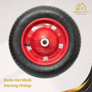 Roda Gerobak Dorong Hidup Pakai Ban Dalam Model Artco / Ban Roda Gerobak Pasir Sorong Model Arko Arc