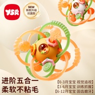 Teether Toy Molar Age Silicone Baby To Manhattan 0 Newborn Little Month Month 6 Biteable Grab Ball K