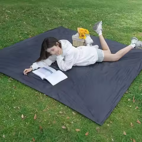 Ground Pollution Mat Canopy Waterproof PVC Cloth Diaper Bed Interior Flat Bedsheet Portable Picnic M