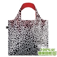LOQI 春捲包購物袋：凱斯哈林 Keith Haring（無扣帶、無暗袋、回收材質）KHPLR