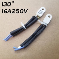 2/ 3pcs Universal Fuse RF130 ° 250V 16A Thermal Fuse Link Temperature Fuse Electric Oil Heater Acces