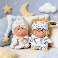 123 Twinkle Twinkle Pendant Accessories Baby Clothes Pajamas Cowboy Strap Pants Set(no doll)