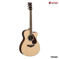 Yamaha FSX830C สี Natural กีต้าร์โปร่งไฟฟ้า Yamaha  Acoustic Guitar - เต่าแดง