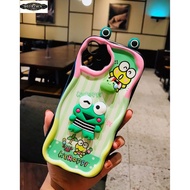 HS-084/CASE PREMIUM 3D WAVES AIR BLACK DESAIN 3D BONEKA KUPING VIVO V29E/Y200 /Y16/Y02S /Y27 4G 2023