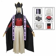 Anime Demon Slayer Douma Cosplay Costume Kinomo Clothes Cloak Halloween Carnival Kimetsu no Yaiba Co