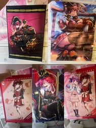 hololive 寶鐘瑪琳 掛畫湊阿庫婭
